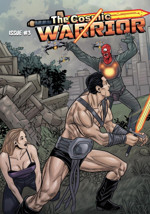 Book Cosmic Warrior #3 Jon Del Arroz