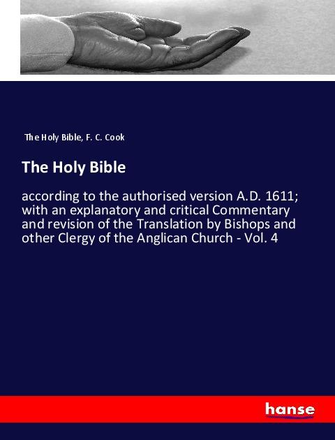 Knjiga The Holy Bible F. C. Cook