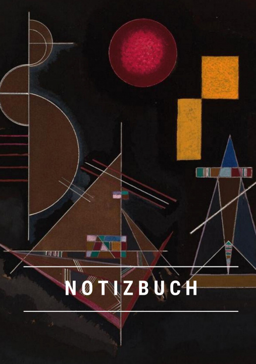 Βιβλίο Notizbuch klein A5 Blanko - Notizheft 44 Seiten 90g/m? - Softcover Wassily Kandinsky "Leicht im Schwer" - FSC Papier Notizheft A5