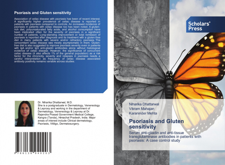 Buch Psoriasis and Gluten sensitivity Vikram Mahajan