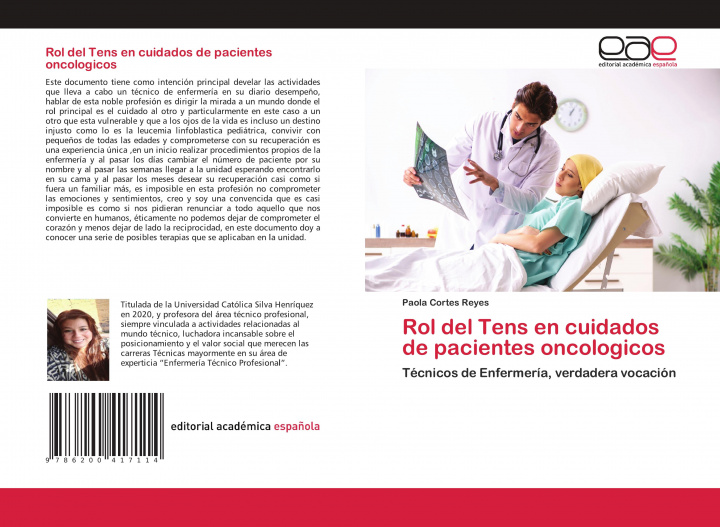 Knjiga Rol del Tens en cuidados de pacientes oncologicos Paola Cortes Reyes