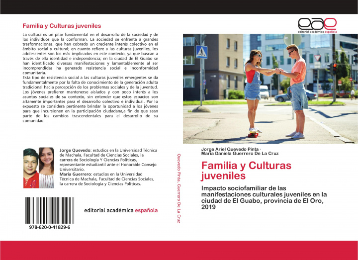 Книга Familia y Culturas juveniles María Daniela Guerrero de La Cruz