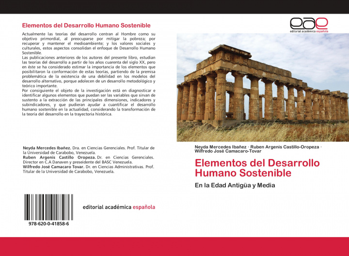 Книга Elementos del Desarrollo Humano Sostenible Ruben Argenis Castillo-Oropeza