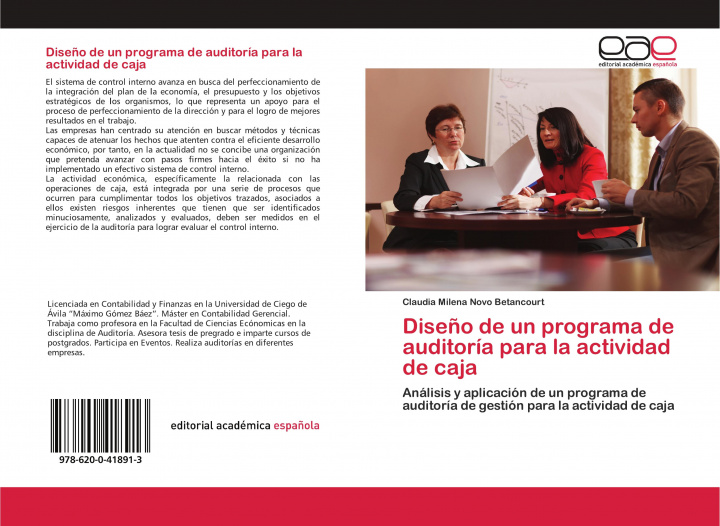 Buch Dise?o de un programa de auditoría para la actividad de caja Claudia Milena Novo Betancourt