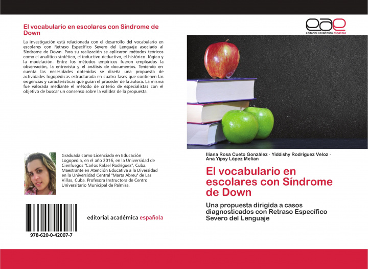 Buch El vocabulario en escolares con Síndrome de Down Yiddishy Rodríguez Veloz