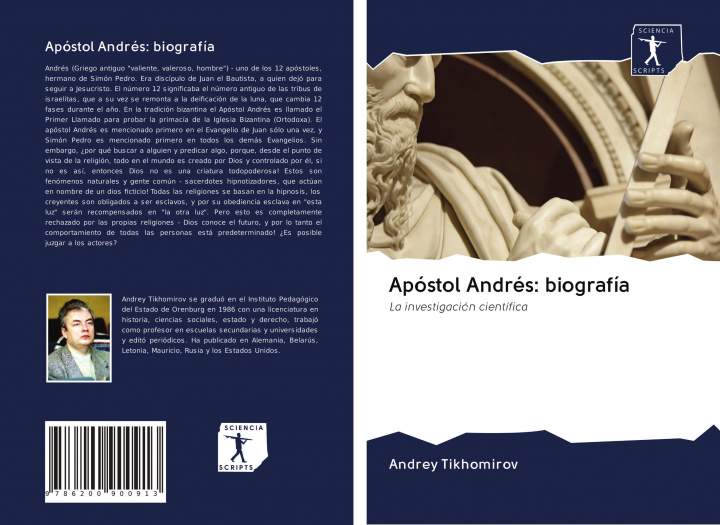 Książka Apóstol Andrés: biografía Andrey Tikhomirov