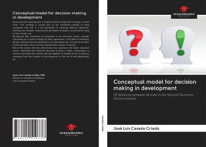 Knjiga Conceptual model for decision making in development 