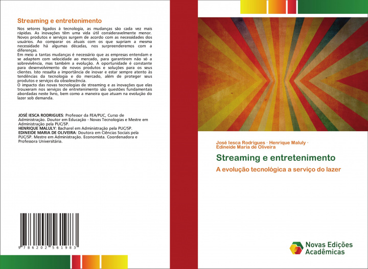 Knjiga Streaming e entretenimento Henrique Maluly