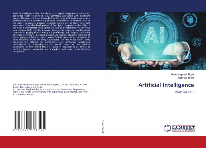 Knjiga Artificial Intelligence Jaspreet Singh