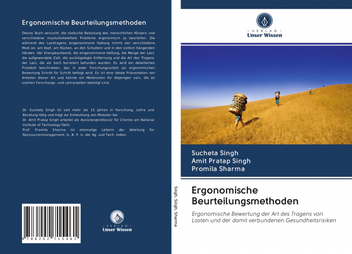 Knjiga Ergonomische Beurteilungsmethoden Amit Pratap Singh