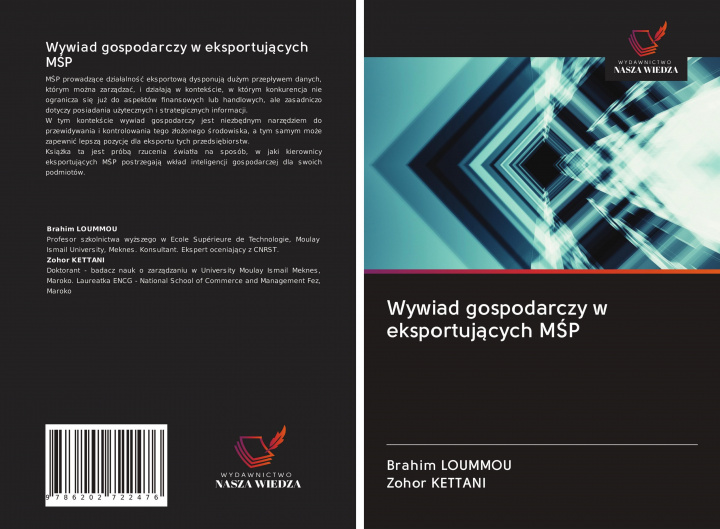 Book Wywiad gospodarczy w eksportuj?cych M?P Zohor Kettani