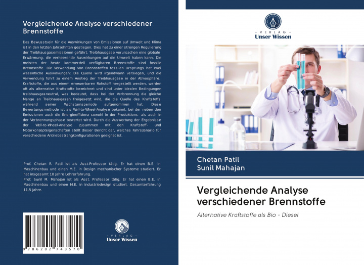 Buch Vergleichende Analyse verschiedener Brennstoffe Sunil Mahajan