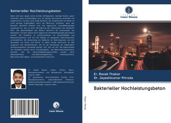 Buch Bakterieller Hochleistungsbeton Jayeshkumar Pitroda