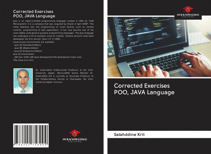 Knjiga Corrected Exercises POO, JAVA Language 