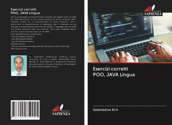 Book Esercizi corretti POO, JAVA Lingua Salah-ddine Krit