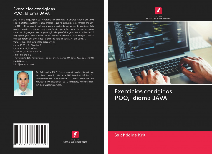 Book Exercícios corrigidos POO, Idioma JAVA Salah-ddine Krit