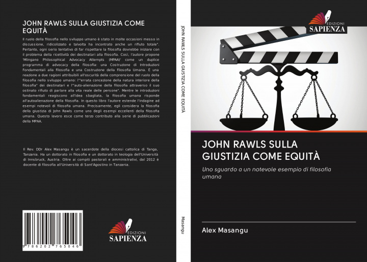 Knjiga JOHN RAWLS SULLA GIUSTIZIA COME EQUIT? Alex Masangu
