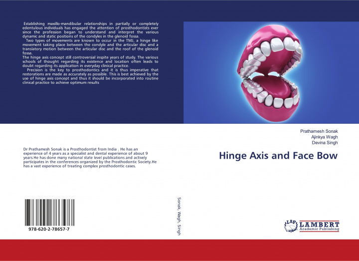 Knjiga Hinge Axis and Face Bow Ajinkya Wagh