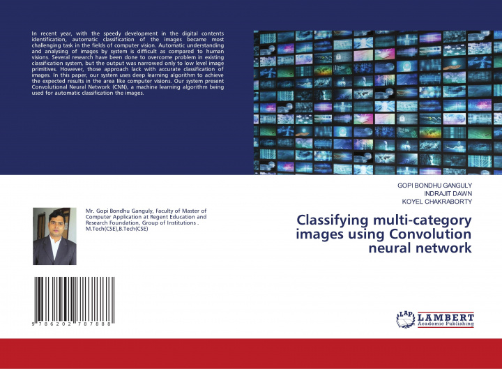 Knjiga Classifying multi-category images using Convolution neural network Indrajit Dawn