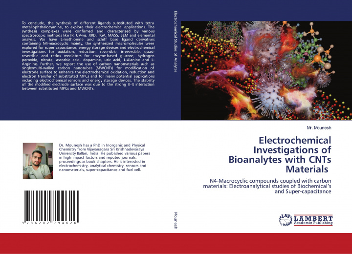 Buch Electrochemical Investigations of Bioanalytes with CNTs Materials Mr. Mounesh