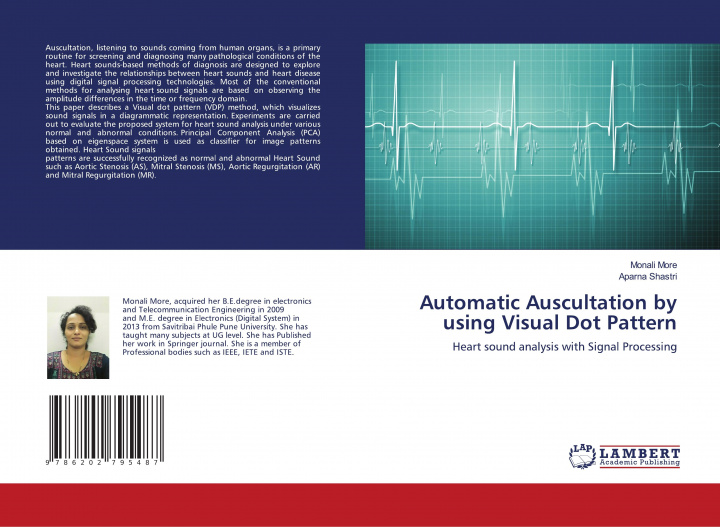 Knjiga Automatic Auscultation by using Visual Dot Pattern Aparna Shastri