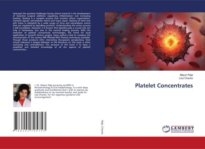 Knjiga Platelet Concentrates Lisa Chacko