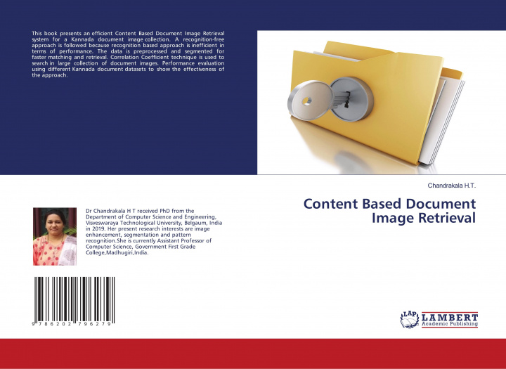 Knjiga Content Based Document Image Retrieval Chandrakala H.T.