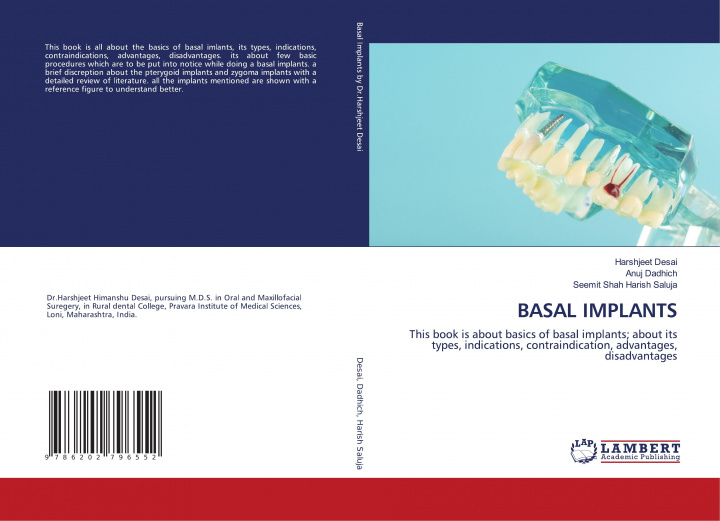 Knjiga BASAL IMPLANTS Anuj Dadhich
