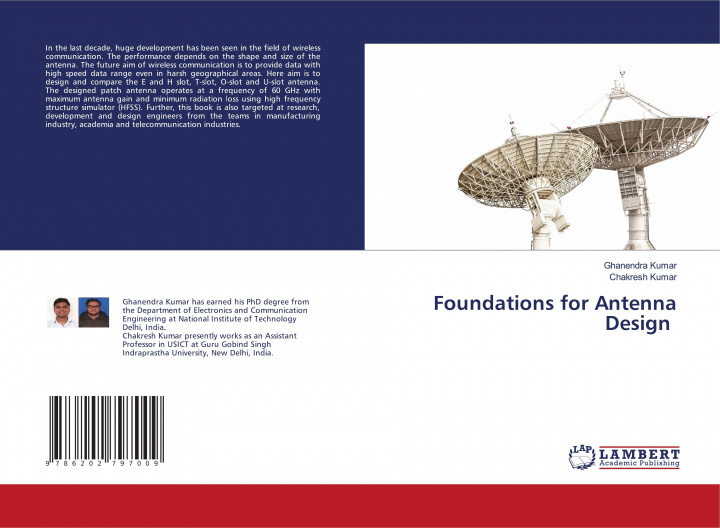Boek Foundations for Antenna Design Chakresh Kumar