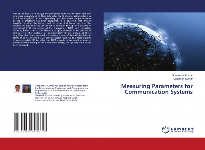 Boek Measuring Parameters for Communication Systems Chakresh Kumar