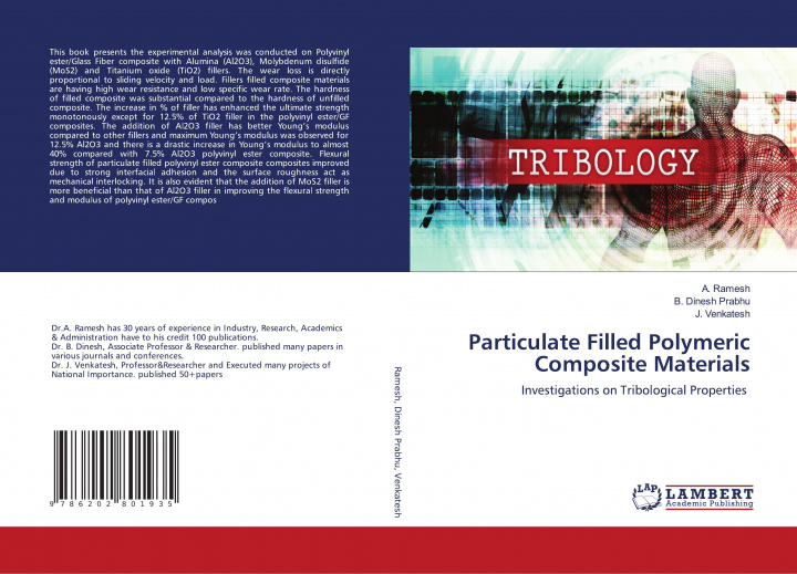 Knjiga Particulate Filled Polymeric Composite Materials B. Dinesh Prabhu