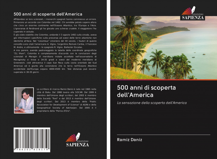 Knjiga 500 anni di scoperta dell'America Ramiz Daniz