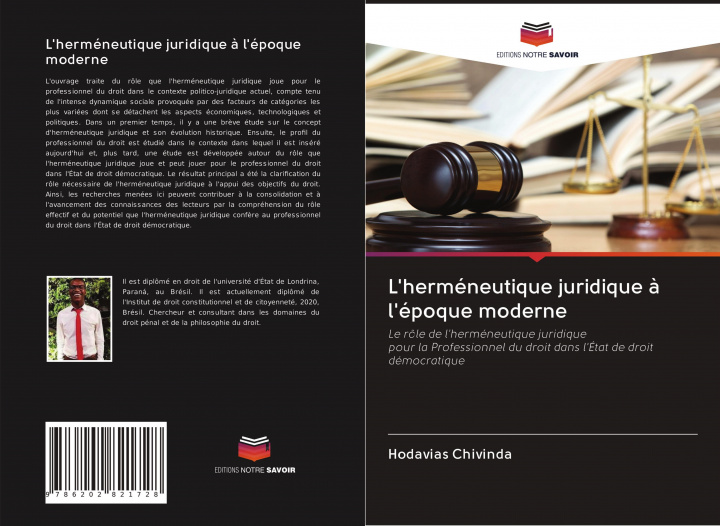 Könyv L'herméneutique juridique ? l'époque moderne 