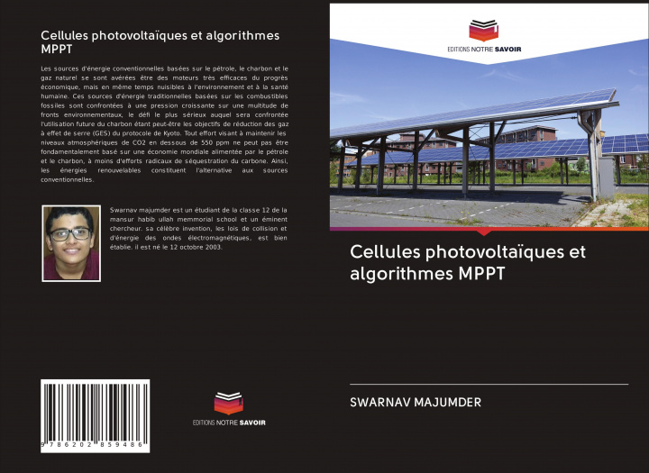 Boek Cellules photovolta?ques et algorithmes MPPT SWARNAV MAJUMDER