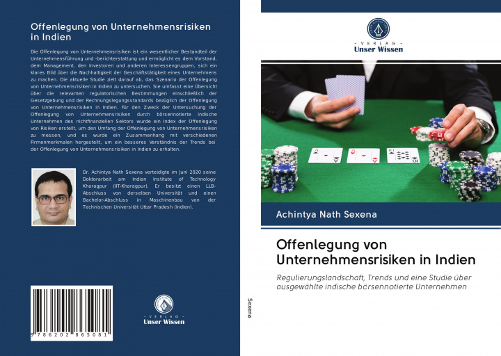 Buch Offenlegung von Unternehmensrisiken in Indien Achintya Nath Sexena