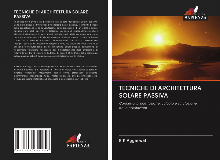 Knjiga TECNICHE DI ARCHITETTURA SOLARE PASSIVA R. K. Aggarwal