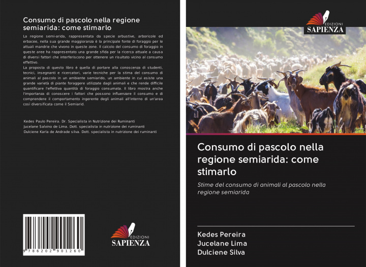 Kniha Consumo di pascolo nella regione semiarida: come stimarlo Jucelane Lima