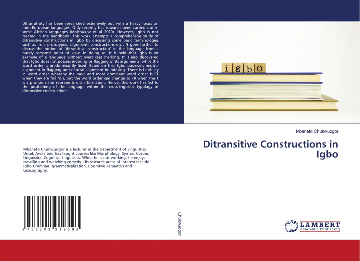 Knjiga Ditransitive Constructions in Igbo Mbanefo Chukwuogor