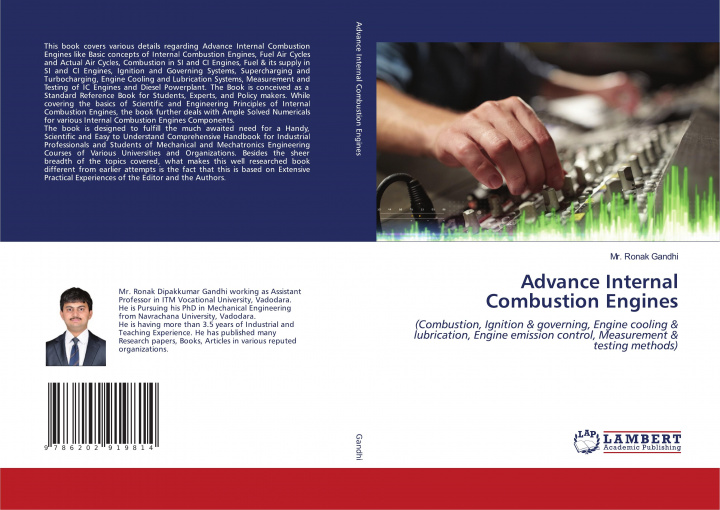 Buch Advance Internal Combustion Engines Mr. Ronak Gandhi