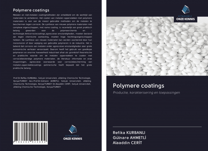 Knjiga Polymere coatings Gülnare Ahmetli