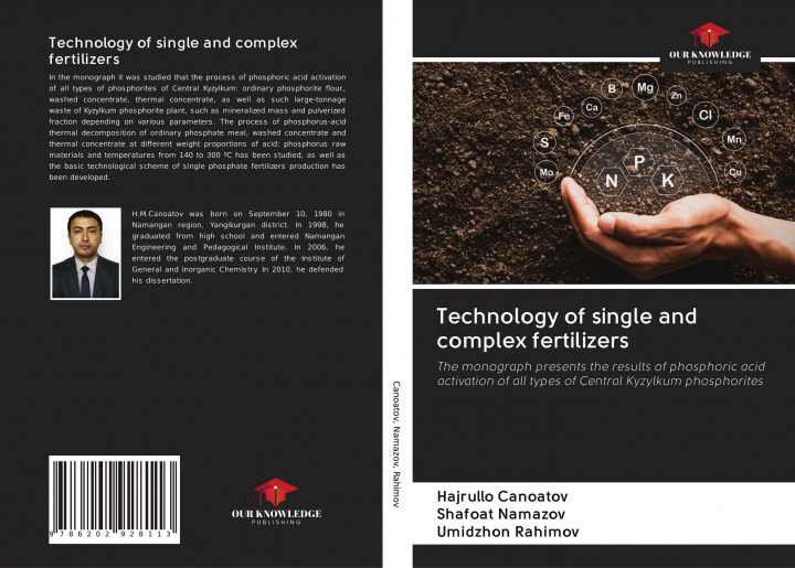 Libro Technology of single and complex fertilizers Shafoat Namazov