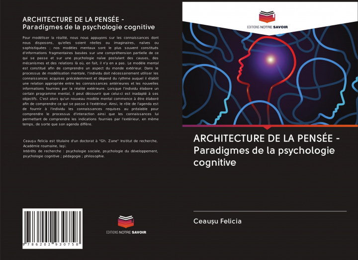 Carte ARCHITECTURE DE LA PENSÉE - Paradigmes de la psychologie cognitive 