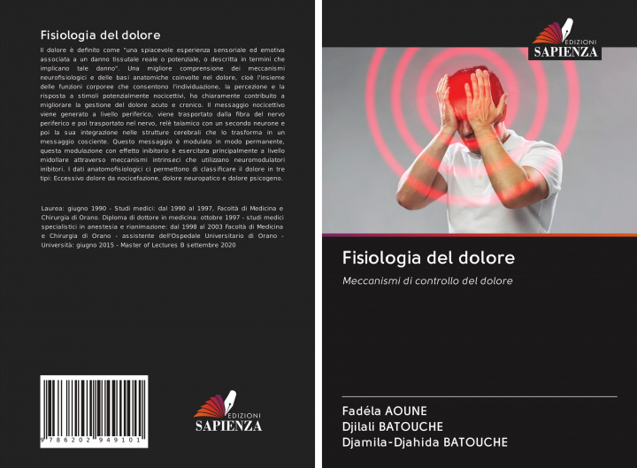 Buch Fisiologia del dolore Djilali Batouche