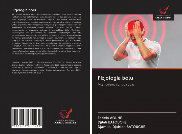 Kniha Fizjologia bólu Djilali Batouche