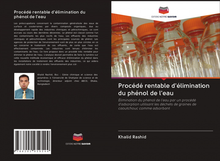 Knjiga Procédé rentable d'élimination du phénol de l'eau Khalid Rashid