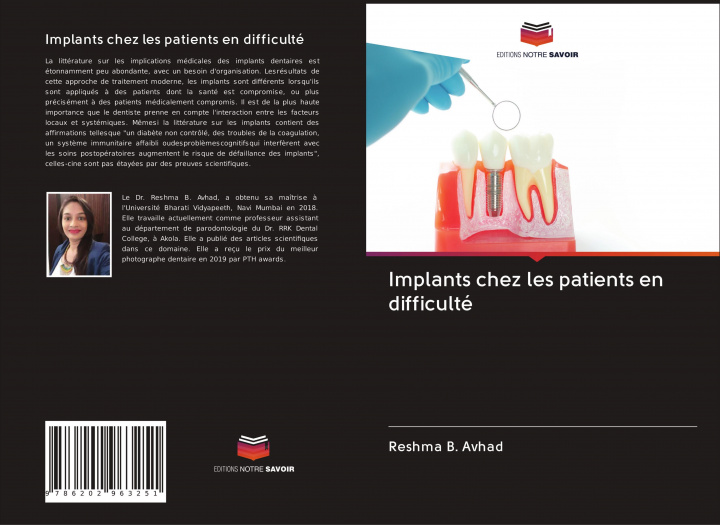 Knjiga Implants chez les patients en difficulté Reshma B. Avhad