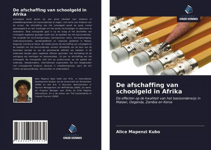 Książka De afschaffing van schoolgeld in Afrika 