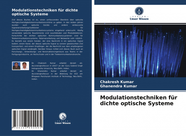 Buch Modulationstechniken für dichte optische Systeme Ghanendra Kumar