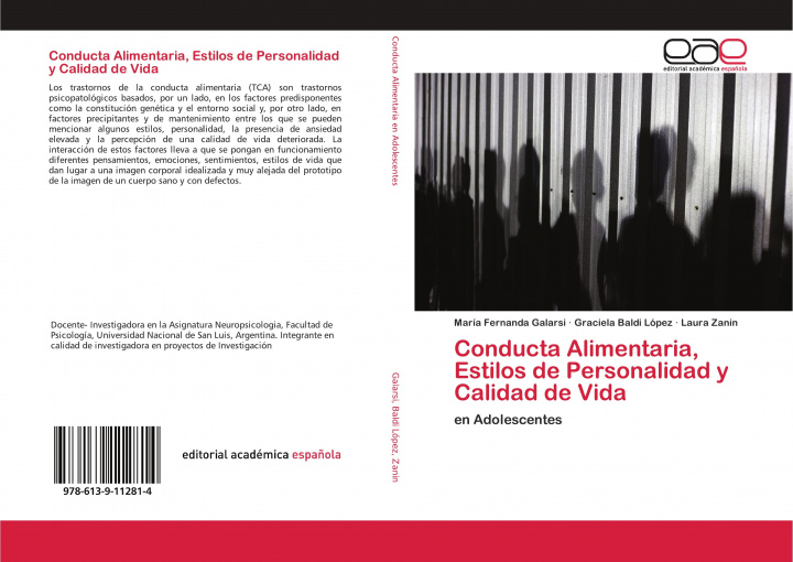 Libro Conducta Alimentaria, Estilos de Personalidad y Calidad de Vida Graciela Baldi Lopez