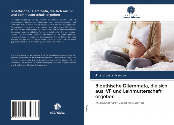 Kniha Bioethische Dilemmata, die sich aus IVF und Leihmutterschaft ergeben 